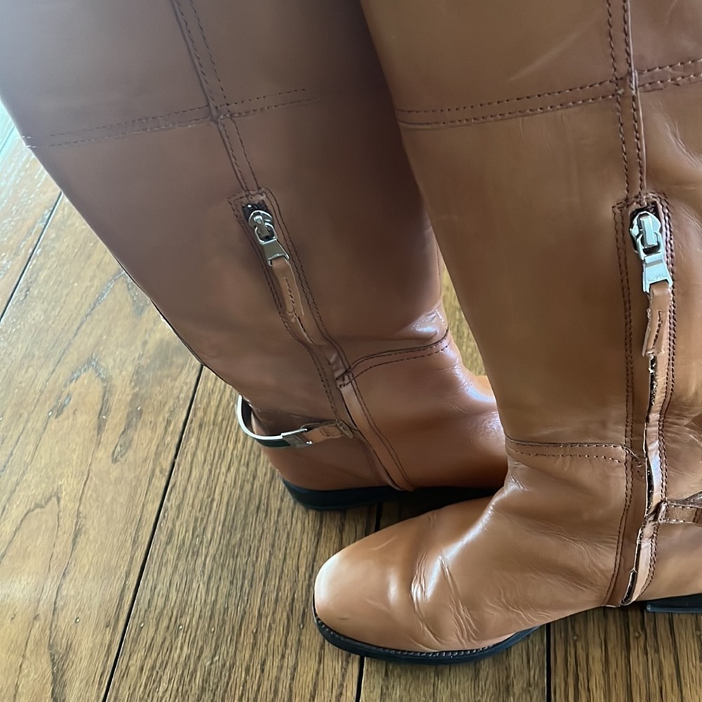 Lauren Ralph Lauren leather Upper Size 7.5 - Picture 4 of 8